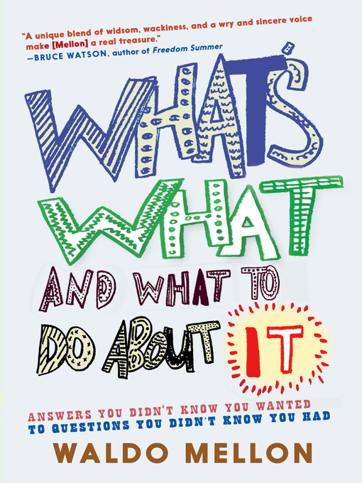 Title details for What's What and What to Do About It by Waldo Mellon - Available